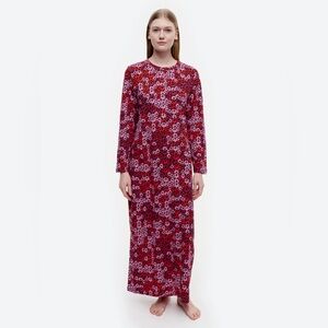 Marimekko LAE PIKKUINEN UNIKKO Maxi Dress Jersey EUC M
